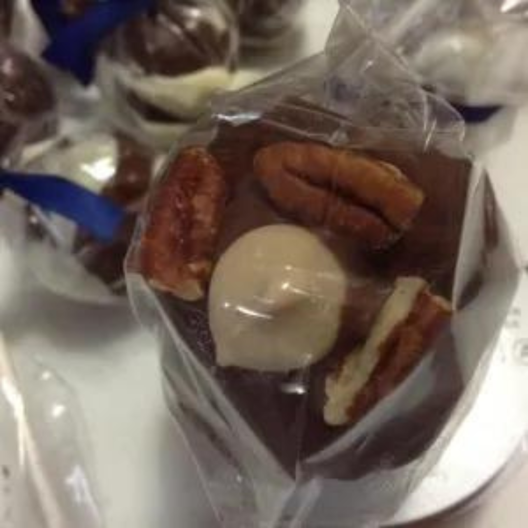Gluten-Free and/or Vegan Turtle (caramel & pecans)